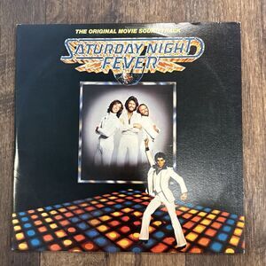 Saturday Night Fever Original Movie Soundtrack 2LP Vinyl Record BeeGees RSO 1977